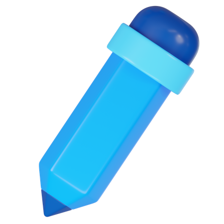 Crayon  3D Icon