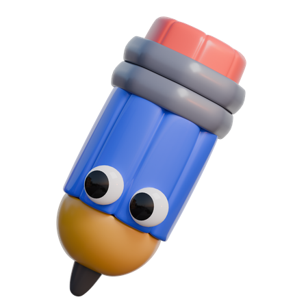 Crayon  3D Icon