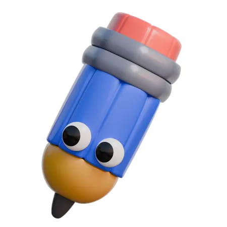 Crayon  3D Icon