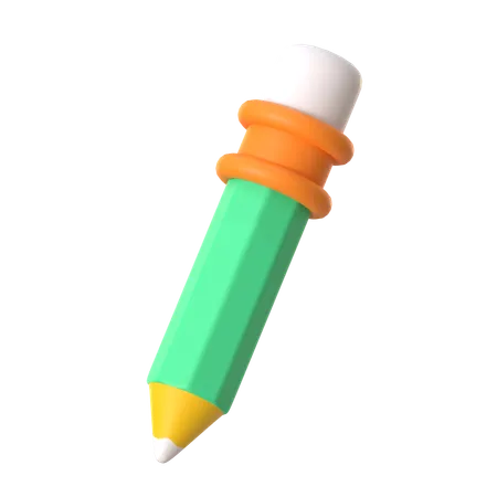 Crayon  3D Icon