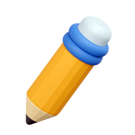 Crayon  3D Icon