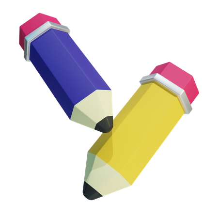 Crayon  3D Icon