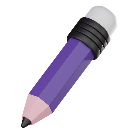 Crayon  3D Icon