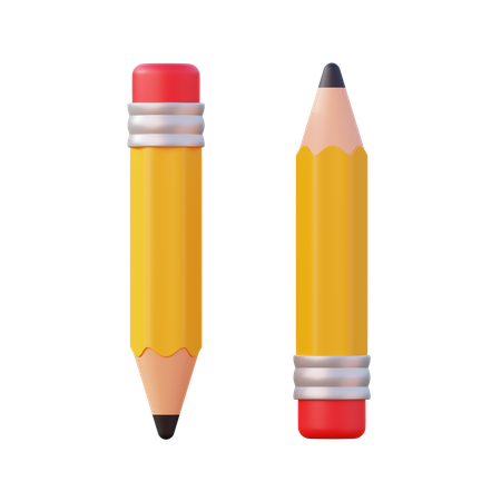 Crayon  3D Icon