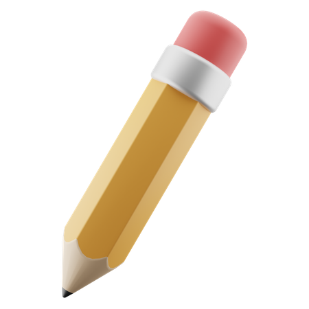 Crayon  3D Icon