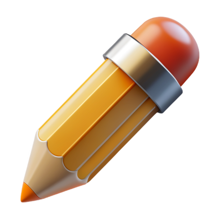 Crayon  3D Icon