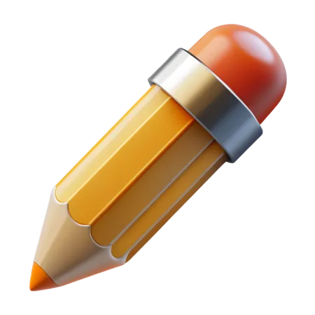 Crayon  3D Icon