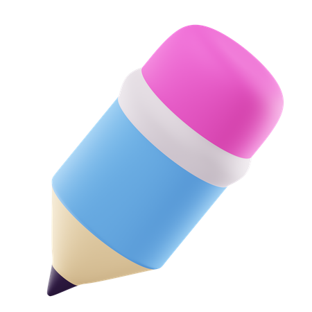 Crayon  3D Icon