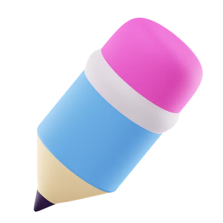 Crayon  3D Icon