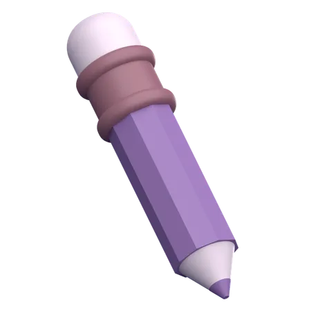 Crayon  3D Icon