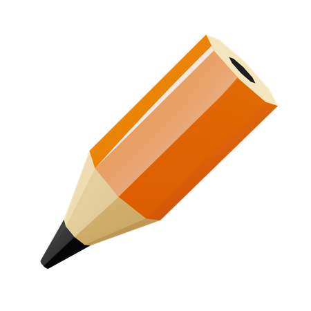 Crayon  3D Icon