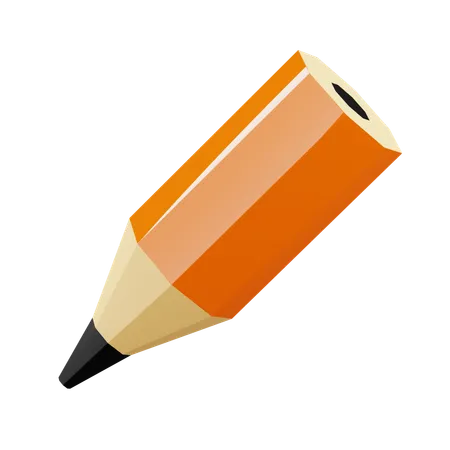 Crayon  3D Icon