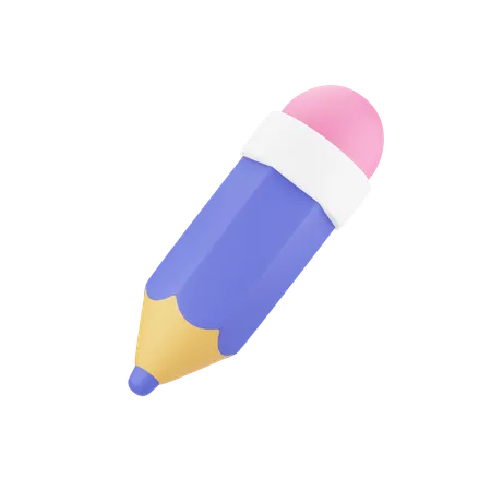 Crayon  3D Icon