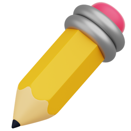 Crayon  3D Icon