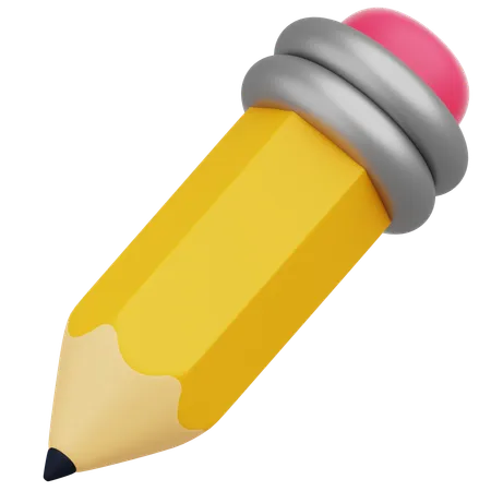 Crayon  3D Icon