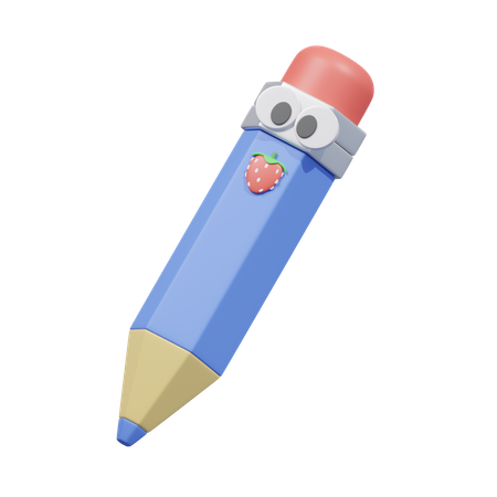 Crayon  3D Icon