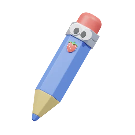 Crayon  3D Icon