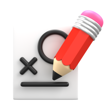 Crayon  3D Icon