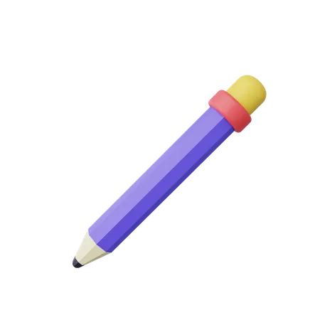 Crayon  3D Icon