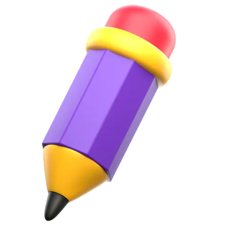 Crayon  3D Icon