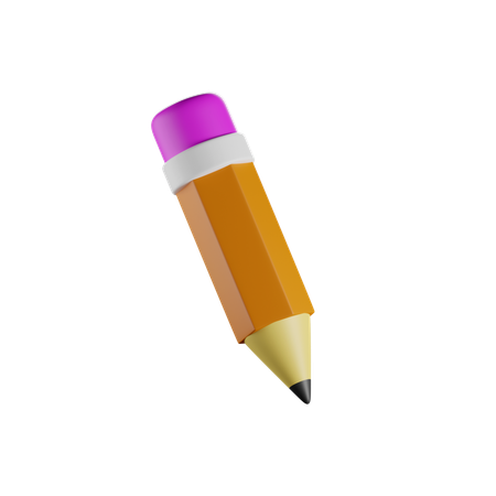 Crayon  3D Icon