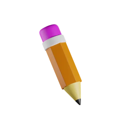 Crayon  3D Icon