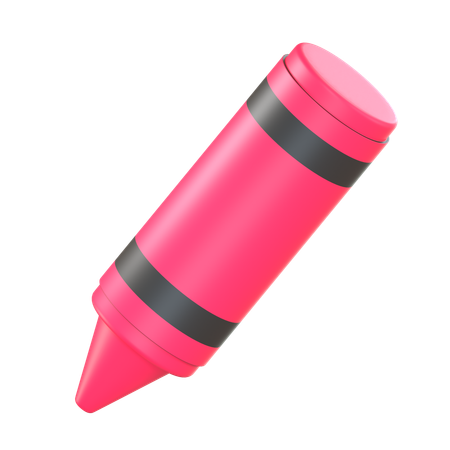 Crayon  3D Icon