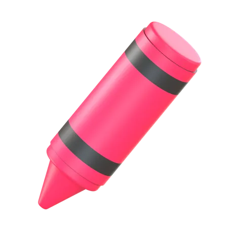 Crayon  3D Icon