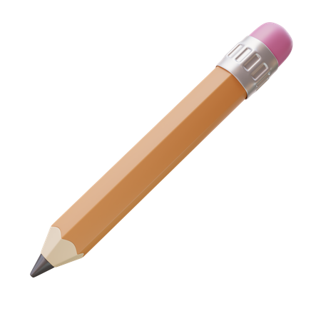 Crayon  3D Icon