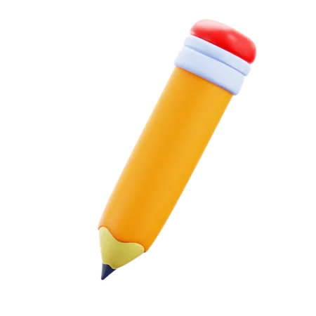 Crayon  3D Icon