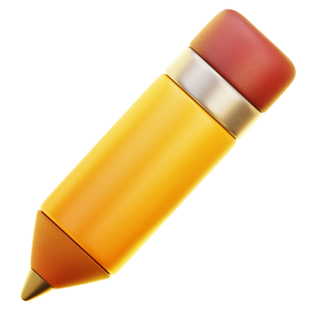 Crayon  3D Icon