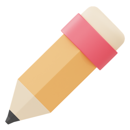 Crayon  3D Icon