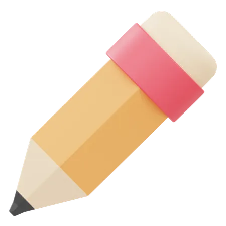 Crayon  3D Icon