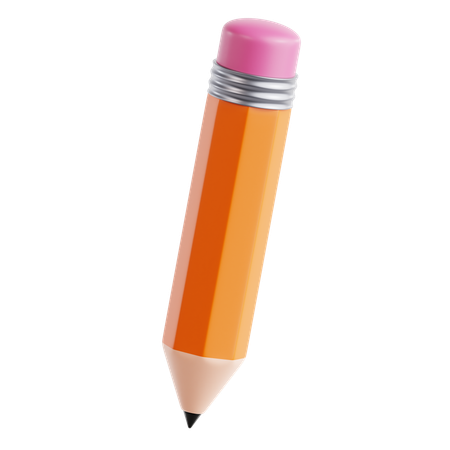 Crayon  3D Icon