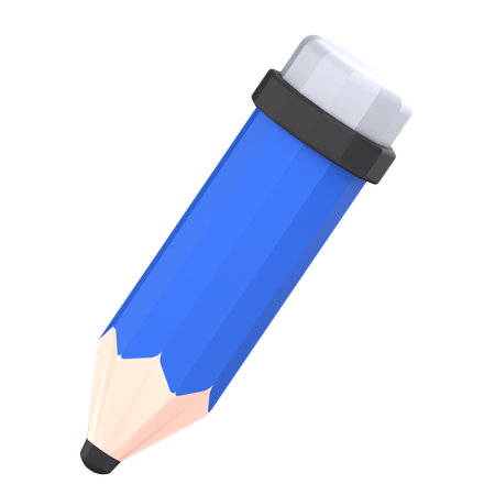 Crayon  3D Icon