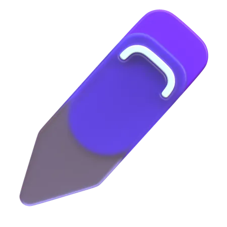 Crayon  3D Icon