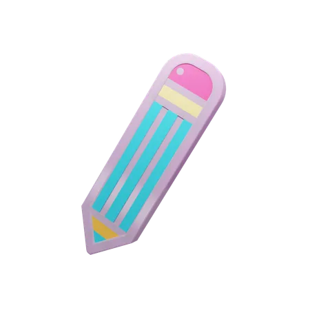 Crayon  3D Icon