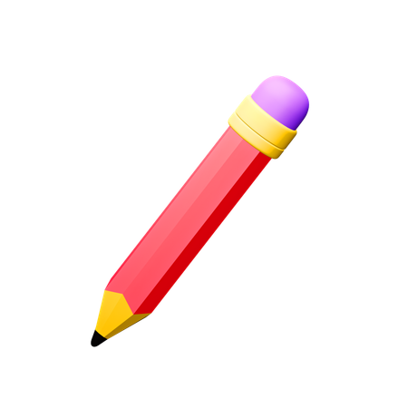 Crayon  3D Icon