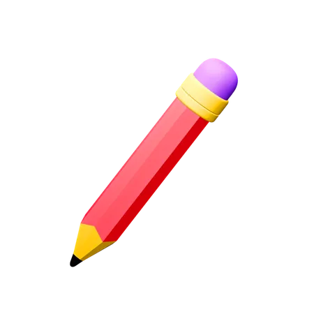 Crayon  3D Icon