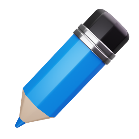 Crayon  3D Icon