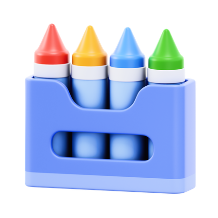 Lápiz de color  3D Icon