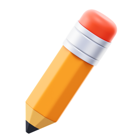 Crayon  3D Icon