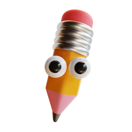 Crayon  3D Icon