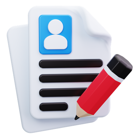 Crayon  3D Icon