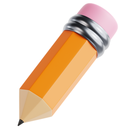 Crayon  3D Icon