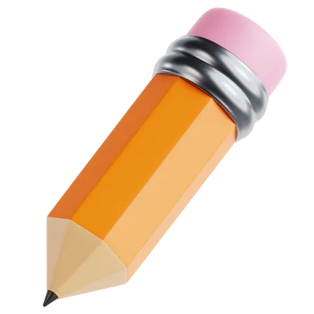 Crayon  3D Icon