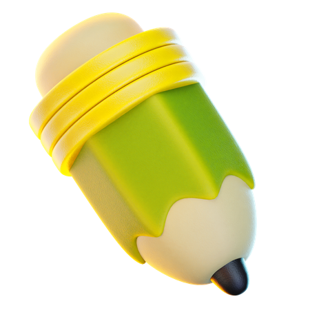 Crayon  3D Icon