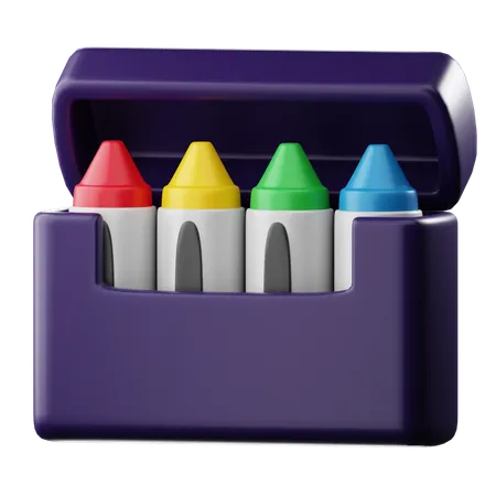 Crayon  3D Icon