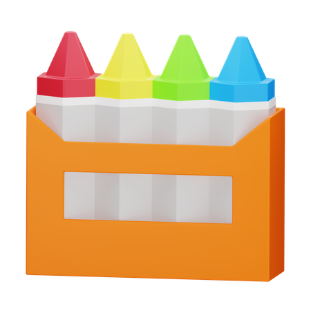 Crayon  3D Icon