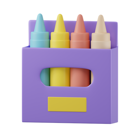 Crayon  3D Icon